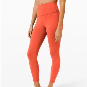 Lululemon Wunder Train HR Tight 25” Leggings Size 6